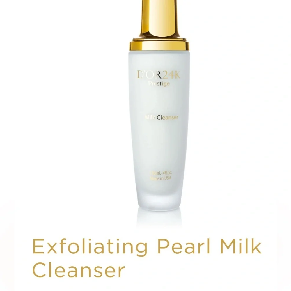 D’OR24K PRESTIGE Sealed in original packaging Exfoliating Pearl Milk Cleanser